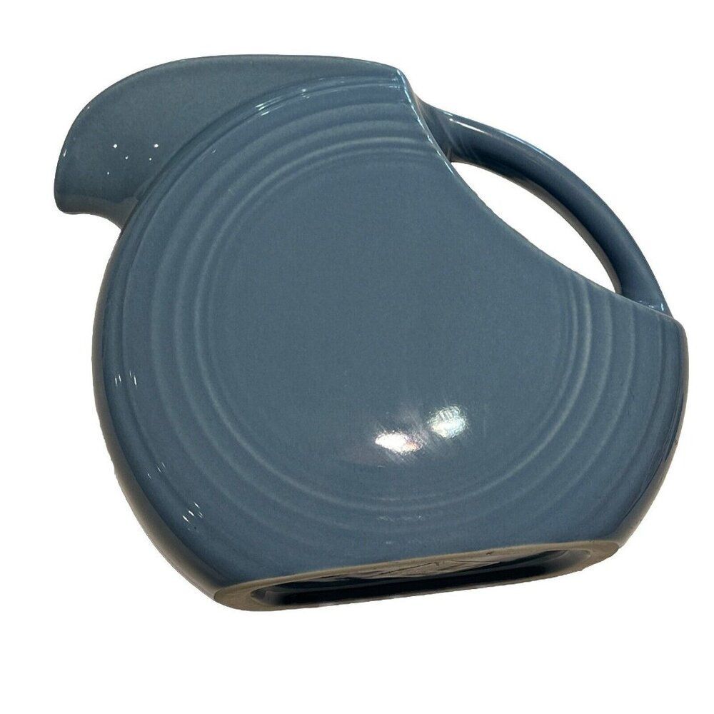 Homer Laughlin Fiestaware Two Quart Disk Water 7โ Pitcher in Periwinkle Blue